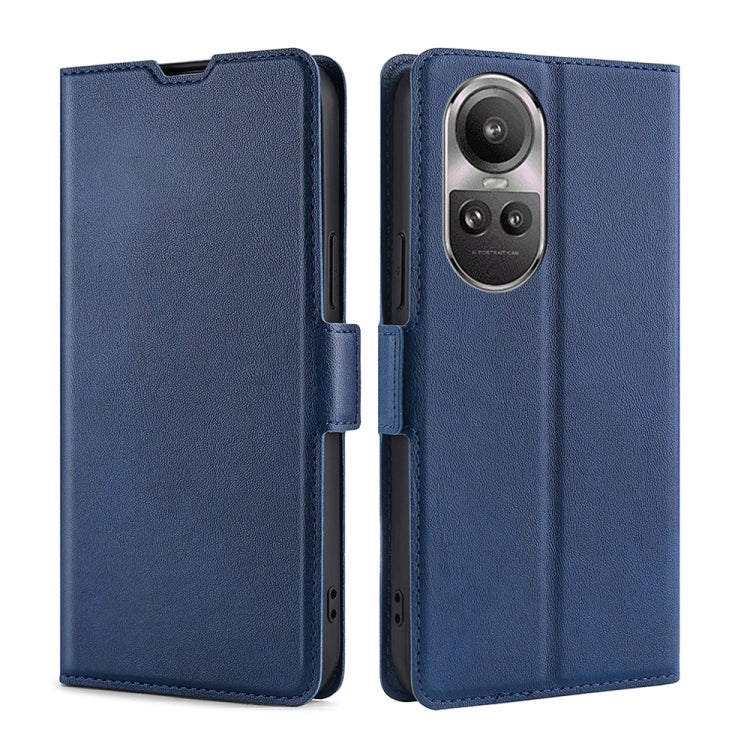 Ultra-thin Voltage Side Buckle Horizontal Flip Leather Phone Case, Series 2