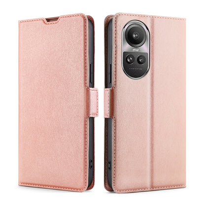 Ultra-thin Voltage Side Buckle Horizontal Flip Leather Phone Case, Series 2