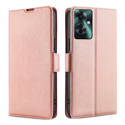 Ultra-thin Voltage Side Buckle Horizontal Flip Leather Phone Case, Series 2