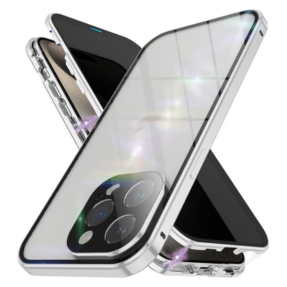 Anti-peeping Magnetic Double-sided Tempered Glass Phone Case