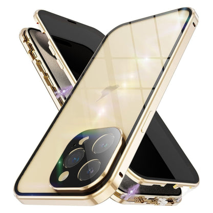 Anti-peeping Magnetic Double-sided Tempered Glass Phone Case