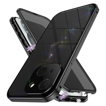 Anti-peeping Magnetic Double-sided Tempered Glass Phone Case