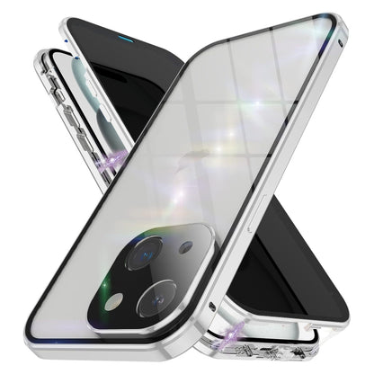 Anti-peeping Magnetic Double-sided Tempered Glass Phone Case