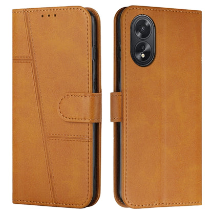 Stitching Calf Texture Buckle Leather Phone Case, Series 1