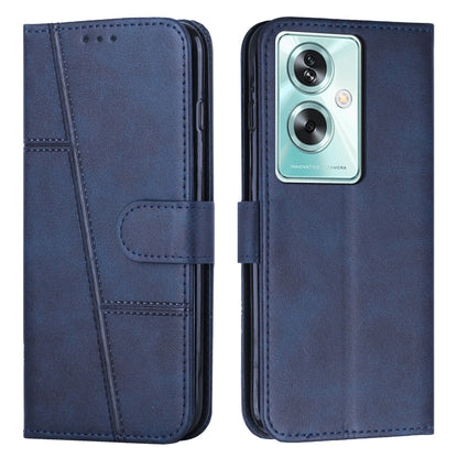 Stitching Calf Texture Buckle Leather Phone Case, Series 1