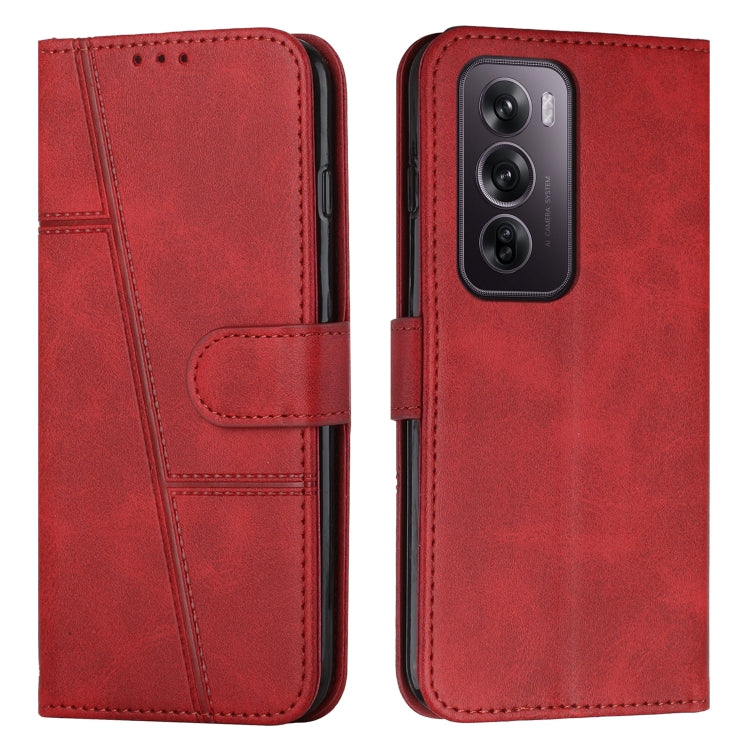 Stitching Calf Texture Buckle Leather Phone Case, Series 1