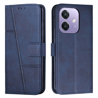 Stitching Calf Texture Buckle Leather Phone Case, Series 1