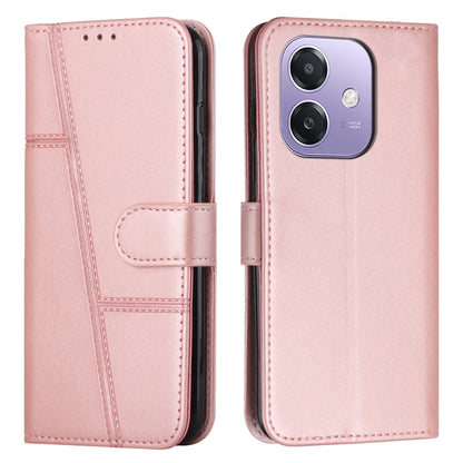 Stitching Calf Texture Buckle Leather Phone Case, Series 1