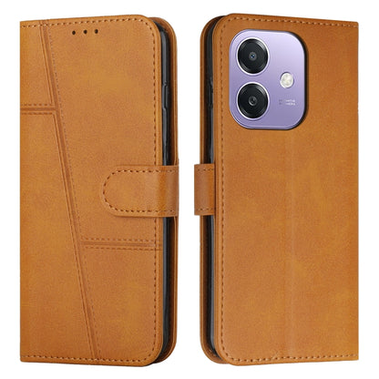 Stitching Calf Texture Buckle Leather Phone Case, Series 1