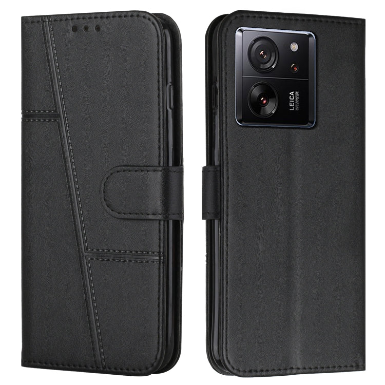 Stitching Calf Texture Buckle Leather Phone Case, For Xiaomi 14 pro, For Xiaomi 13T / Xiaomi 13T Pro, For Xiaomi 14, For Xiaomi Redmi Note 13