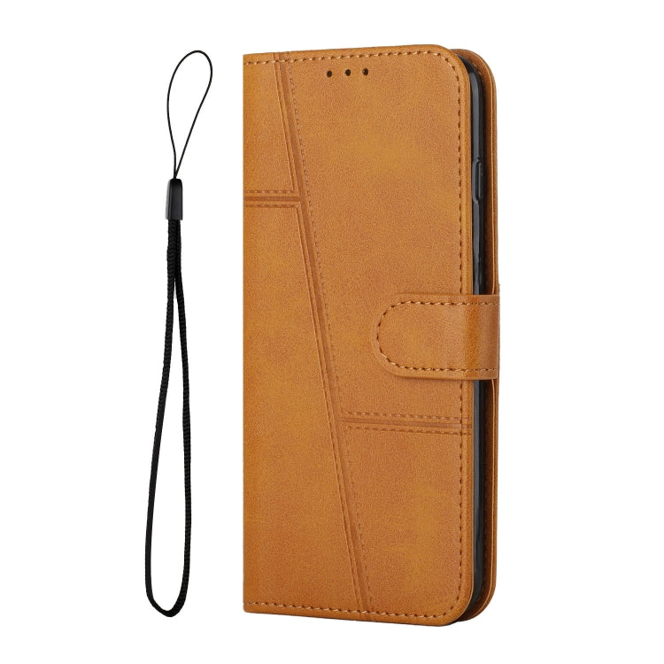 Stitching Calf Texture Buckle Leather Phone Case, Series 1