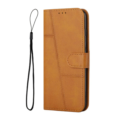 Stitching Calf Texture Buckle Leather Phone Case, Series 1