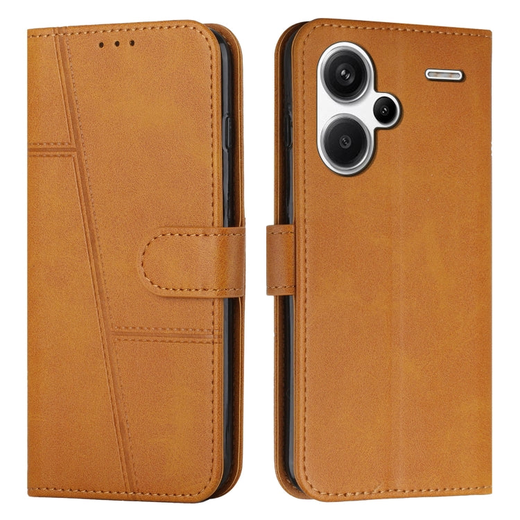 Stitching Calf Texture Buckle Leather Phone Case, Series 1