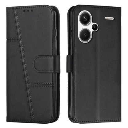 Stitching Calf Texture Buckle Leather Phone Case, Series 1