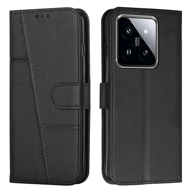 Stitching Calf Texture Buckle Leather Phone Case, For Xiaomi 14 pro, For Xiaomi 13T / Xiaomi 13T Pro, For Xiaomi 14, For Xiaomi Redmi Note 13