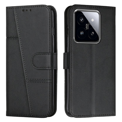 Stitching Calf Texture Buckle Leather Phone Case, For Xiaomi 14 pro, For Xiaomi 13T / Xiaomi 13T Pro, For Xiaomi 14, For Xiaomi Redmi Note 13