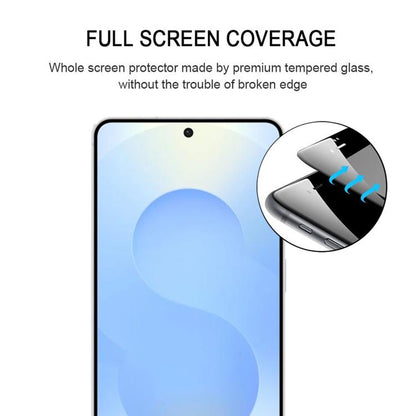 Full Glue Screen Tempered Glass Film, Support Fingerprint Unlocking, For Samsung Galaxy S26+ 5G, For Samsung Galaxy S26 Ultra 5G, For Samsung Galaxy S26 5G, For Samsung Galaxy S25 Edge 5G, For Samsung Galaxy S25 5G, For Samsung Galaxy S25+ 5G          ...