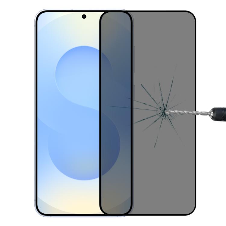 Full Cover Anti-peeping Tempered Glass Film, Support Fingerprint Unlocking, For Samsung Galaxy S25 Edge 5G, For Samsung Galaxy S25 5G, For Samsung Galaxy S25+ 5G, For Samsung Galaxy S25 Ultra 5G, For Samsung Galaxy S24 Ultra 5G, For Samsung Galaxy S24+...