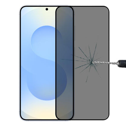 Full Cover Anti-peeping Tempered Glass Film, Support Fingerprint Unlocking, For Samsung Galaxy S25 Edge 5G, For Samsung Galaxy S25 5G, For Samsung Galaxy S25+ 5G, For Samsung Galaxy S25 Ultra 5G, For Samsung Galaxy S24 Ultra 5G, For Samsung Galaxy S24+...