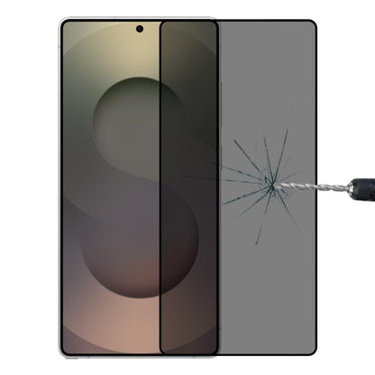 Full Cover Anti-peeping Tempered Glass Film, Support Fingerprint Unlocking, For Samsung Galaxy S25 Edge 5G, For Samsung Galaxy S25 5G, For Samsung Galaxy S25+ 5G, For Samsung Galaxy S25 Ultra 5G, For Samsung Galaxy S24 Ultra 5G, For Samsung Galaxy S24+...