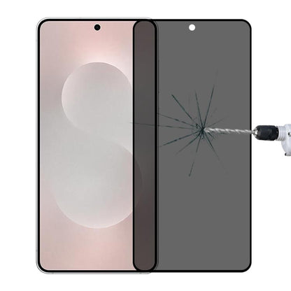 Full Cover Anti-peeping Tempered Glass Film, Support Fingerprint Unlocking, For Samsung Galaxy S25 Edge 5G, For Samsung Galaxy S25 5G, For Samsung Galaxy S25+ 5G, For Samsung Galaxy S25 Ultra 5G, For Samsung Galaxy S24 Ultra 5G, For Samsung Galaxy S24+...