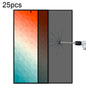 25pcs Full Cover Anti-peeping Tempered Glass Film,  Support Fingerprint Unlocking, For Samsung Galaxy S26+ 5G, For Samsung Galaxy S26 Ultra 5G, For Samsung Galaxy S26 5G, For Samsung Galaxy S25 Edge 5G, For Samsung Galaxy S25 5G                        ...