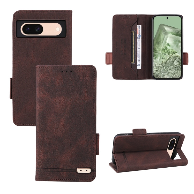 Magnetic Clasp Leather Phone Case, For Google Pixel 9a, For Google Pixel 9 Pro XL, For Google Pixel 8a