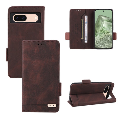 Magnetic Clasp Leather Phone Case, For Google Pixel 9a, For Google Pixel 9 Pro XL, For Google Pixel 8a