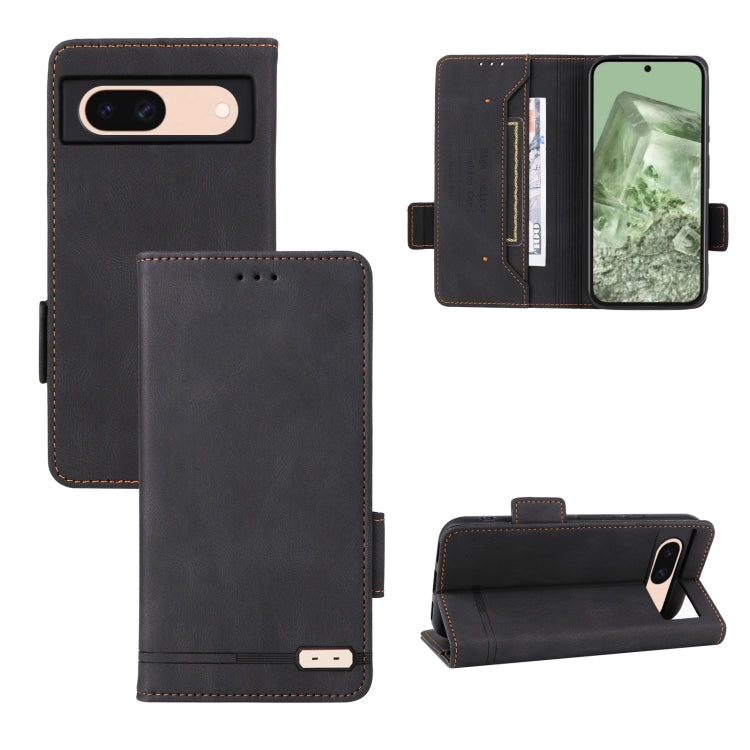 Magnetic Clasp Leather Phone Case, For Google Pixel 9a, For Google Pixel 9 Pro XL, For Google Pixel 8a