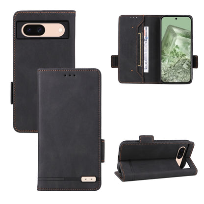 Magnetic Clasp Leather Phone Case, For Google Pixel 9a, For Google Pixel 9 Pro XL, For Google Pixel 8a