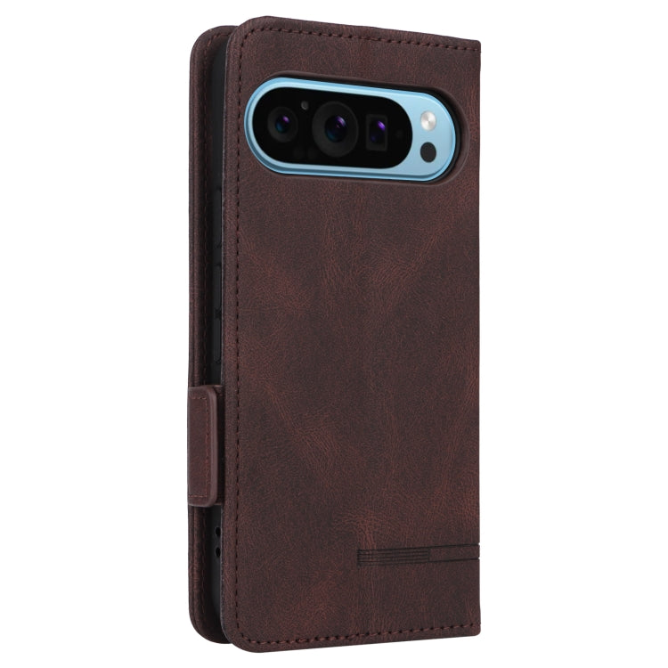 Magnetic Clasp Leather Phone Case, For Google Pixel 9 Pro XL, For Google Pixel 8a