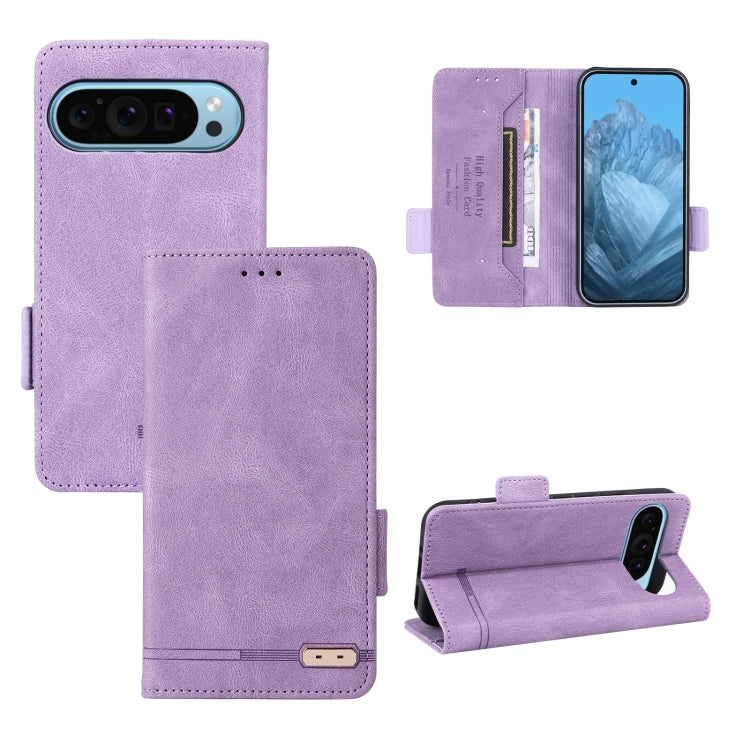 Magnetic Clasp Leather Phone Case, For Google Pixel 9a, For Google Pixel 9 Pro XL, For Google Pixel 8a