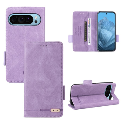 Magnetic Clasp Leather Phone Case, For Google Pixel 9a, For Google Pixel 9 Pro XL, For Google Pixel 8a