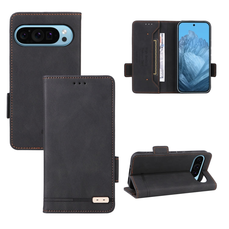 Magnetic Clasp Leather Phone Case, For Google Pixel 9a, For Google Pixel 9 Pro XL, For Google Pixel 8a