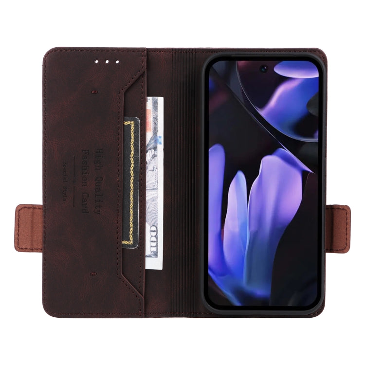 Magnetic Clasp Leather Phone Case, For Google Pixel 9a, For Google Pixel 9 Pro XL, For Google Pixel 8a