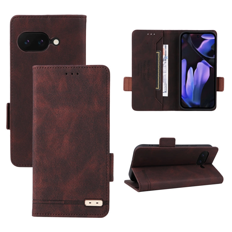 Magnetic Clasp Leather Phone Case, For Google Pixel 9a, For Google Pixel 9 Pro XL, For Google Pixel 8a