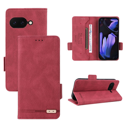 Magnetic Clasp Leather Phone Case, For Google Pixel 9a, For Google Pixel 9 Pro XL, For Google Pixel 8a
