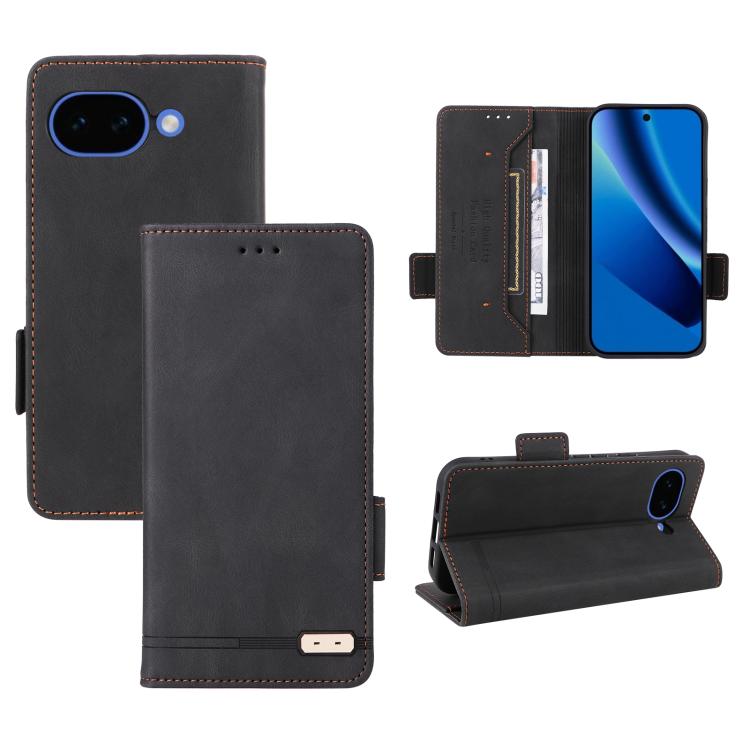 Magnetic Clasp Leather Phone Case, For Google Pixel 11 Pro XL 5G, For Google Pixel 11 Pro  / 11, For Google Pixel 10a, For Google Pixel 9a
