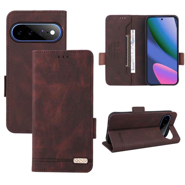 Magnetic Clasp Leather Phone Case, For Google Pixel 11 Pro XL 5G, For Google Pixel 11 Pro  / 11, For Google Pixel 10a, For Google Pixel 9a