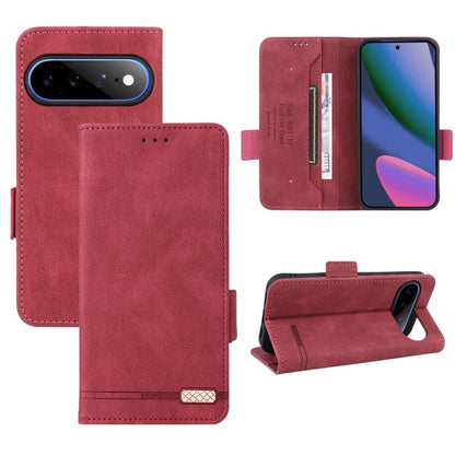 Magnetic Clasp Leather Phone Case, For Google Pixel 11 Pro XL 5G, For Google Pixel 11 Pro  / 11, For Google Pixel 10a, For Google Pixel 9a