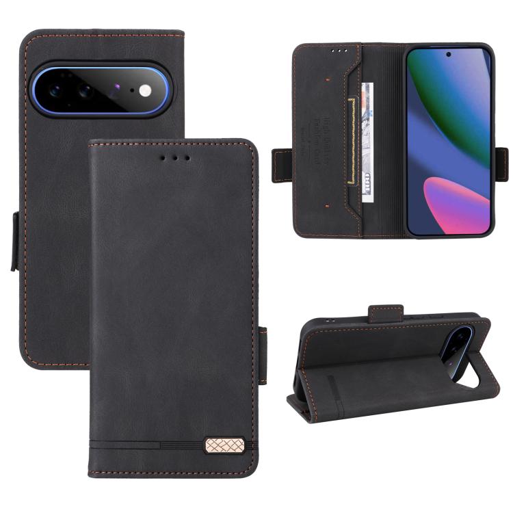 Magnetic Clasp Leather Phone Case, For Google Pixel 11 Pro XL 5G, For Google Pixel 11 Pro  / 11, For Google Pixel 10a, For Google Pixel 9a