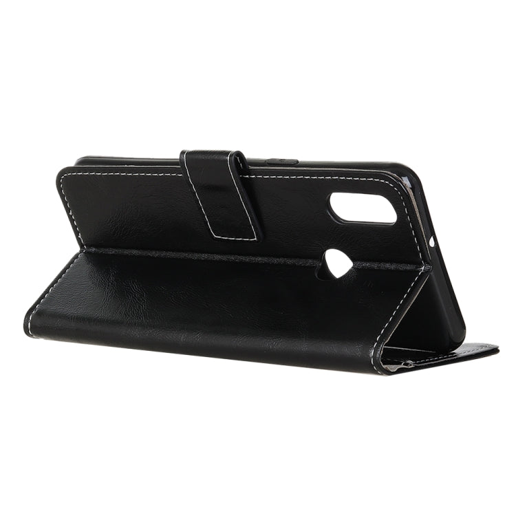 Retro Crazy Horse Texture Horizontal Flip Leather Case with Holder & Card Slots & Photo Frame & Wallet