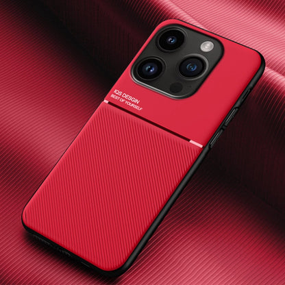 Classic Tilt Strip Grain Magnetic Shockproof PC + TPU Phone Case, For iPhone 17 Pro Max, For iPhone 17 Pro, For iPhone 17, For iPhone Air, For iPhone 16 Pro Max, For iPhone 16 Pro