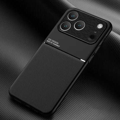 Classic Tilt Strip Grain Magnetic Shockproof PC + TPU Phone Case, For iPhone 18 Pro / 17 Pro, For iPhone 18 Pro Max / 17 Pro Max, For iPhone 17, For iPhone Air, For iPhone 16 Pro Max, For iPhone 16 Pro