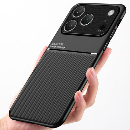 Classic Tilt Strip Grain Magnetic Shockproof PC + TPU Phone Case, For iPhone 18 Pro / 17 Pro, For iPhone 18 Pro Max / 17 Pro Max, For iPhone 17, For iPhone Air, For iPhone 16 Pro Max, For iPhone 16 Pro