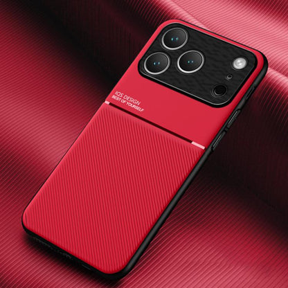 Classic Tilt Strip Grain Magnetic Shockproof PC + TPU Phone Case, For iPhone 18 Pro / 17 Pro, For iPhone 18 Pro Max / 17 Pro Max, For iPhone 17, For iPhone Air, For iPhone 16 Pro Max, For iPhone 16 Pro