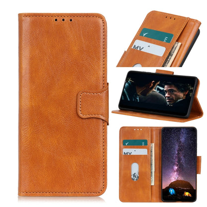 Mirren Crazy Horse Texture Horizontal Flip Leather Case with Holder & Card Slots & Wallet