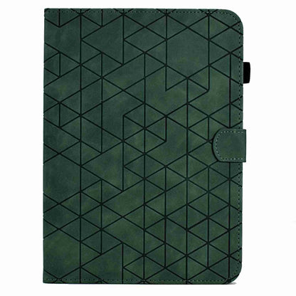 Rhombus TPU Smart Leather Tablet Case