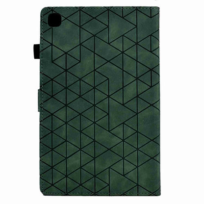 Rhombus TPU Smart Leather Tablet Case