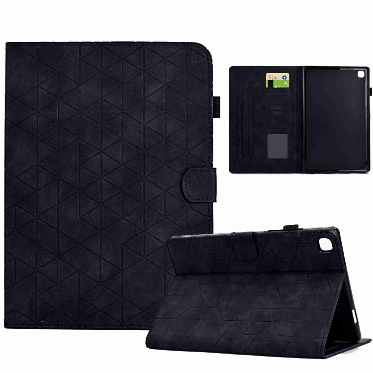 Rhombus TPU Smart Leather Tablet Case